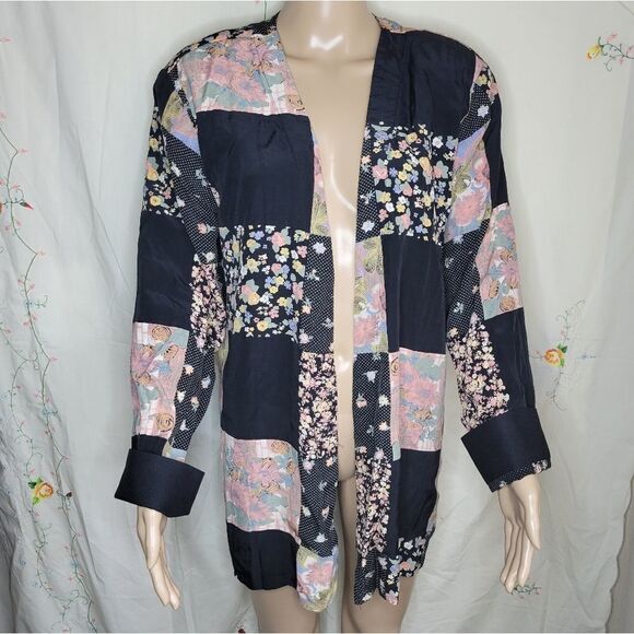 Vintage New Concepts MIX PRINT light weight blazer. - Picture 13 of 13